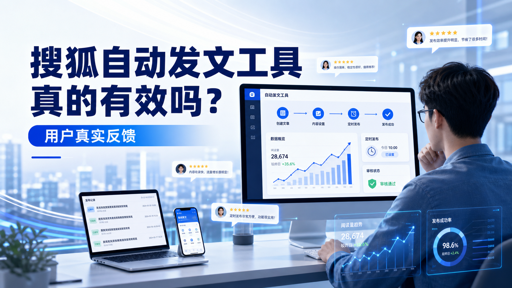 搜狐自动发文工具真的有效吗？固原用户的真实反馈
